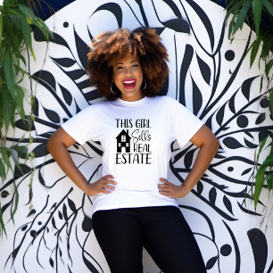 Cette Fille Vend Un Tshirt Immobilier