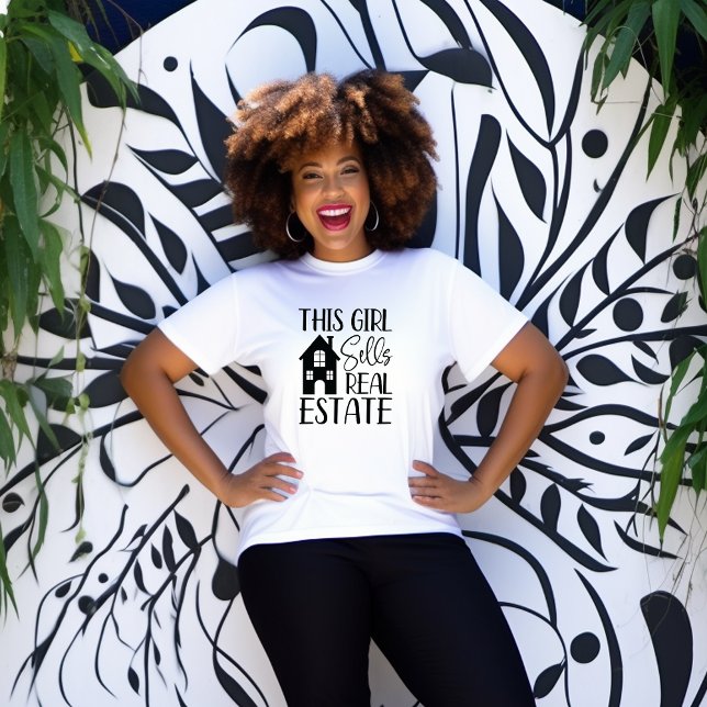 Cette Fille Vend Un Tshirt Immobilier (Créateur téléchargé)