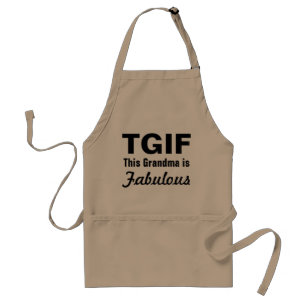 Cette grand-maman de TGIF est tablier fabuleux