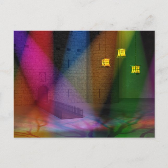 Cette grande étape des fous carte postale (Devant)