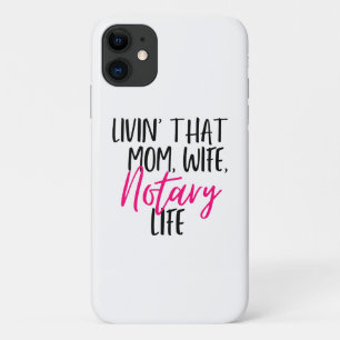 ...Cette Maman Femme Notaire Vie iPhone coque de t