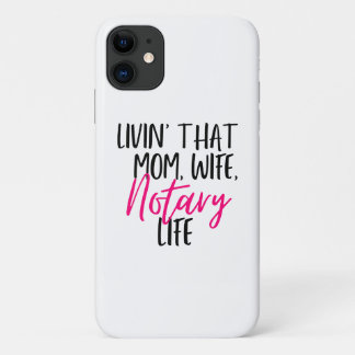 ...Cette Maman Femme Notaire Vie iPhone coque de t