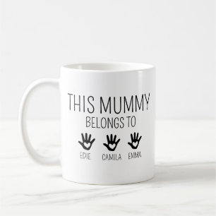 Cette momie appartient, mug personnalisé Mama, Per