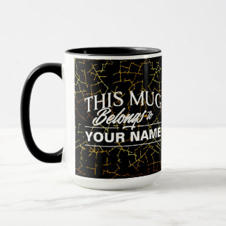 Cette Mug Appartient À VOTRE NOM.