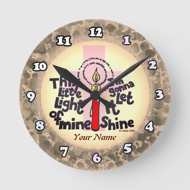 Cette petite horloge chrétienne (Recto)