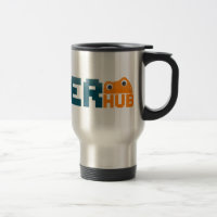 Cette tasse d'acier inoxydable de hub de Gamer