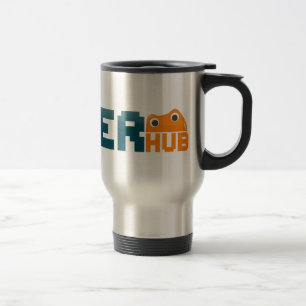 Cette tasse d'acier inoxydable de hub de Gamer