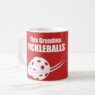 Cette tasse de Pickleballs de grand-maman