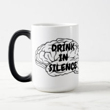 Cette tasse est une publicité pour la paix intérie