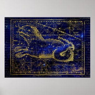 Cetus Constellation Poster