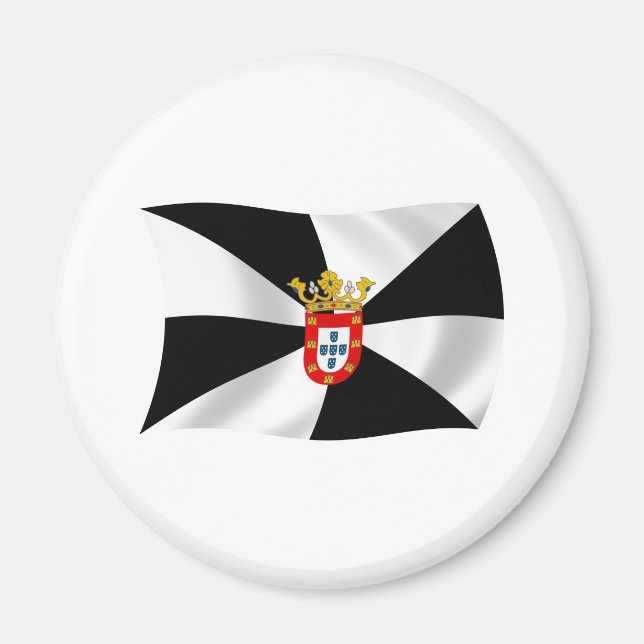 Ceuta Flag Magnet (Vorne)