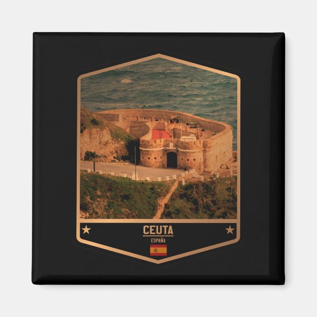 Ceuta Magnet (Vorne)