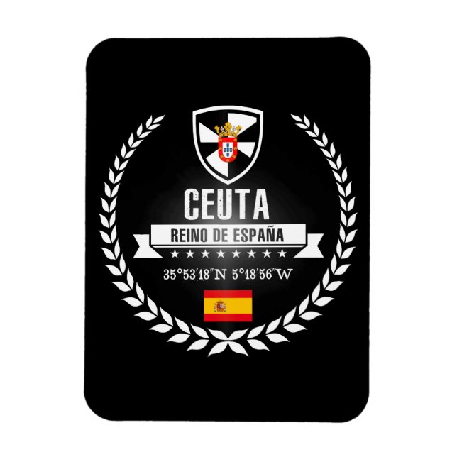 Ceuta Magnet (Vertikal)