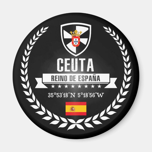 Ceuta Magnet (Vorne)