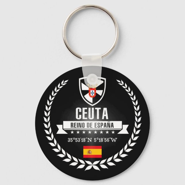 Ceuta Schlüsselanhänger (Vorderseite)