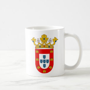 Ceuta-Wappen Detail Kaffeetasse