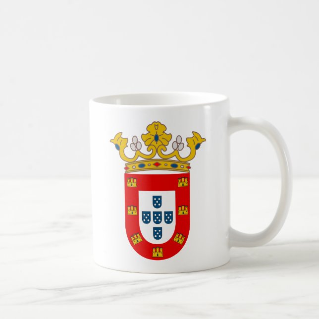 Ceuta-Wappen Detail Kaffeetasse (Rechts)