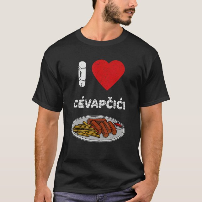 Cevapcici Kebab Balkan cuisine 10 T-Shirt (Vorderseite)