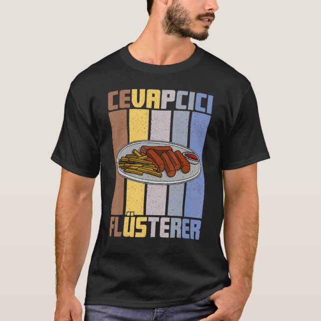Cevapcici Kebab Balkan cuisine 24 T-Shirt (Vorderseite)