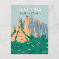 Cevennes Nationalpark Frankreich Vintag