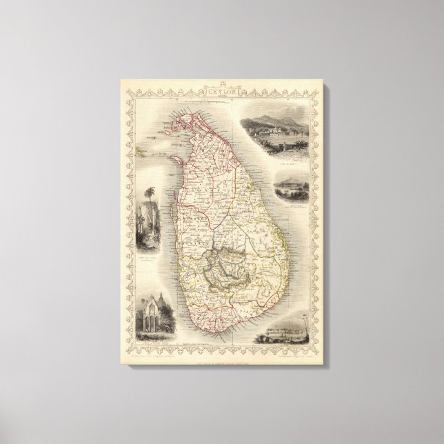 Ceylon 2 leinwanddruck (Vorderseite)