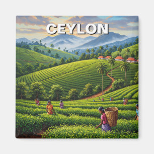Ceylon Sri Lanka Travel Magnet