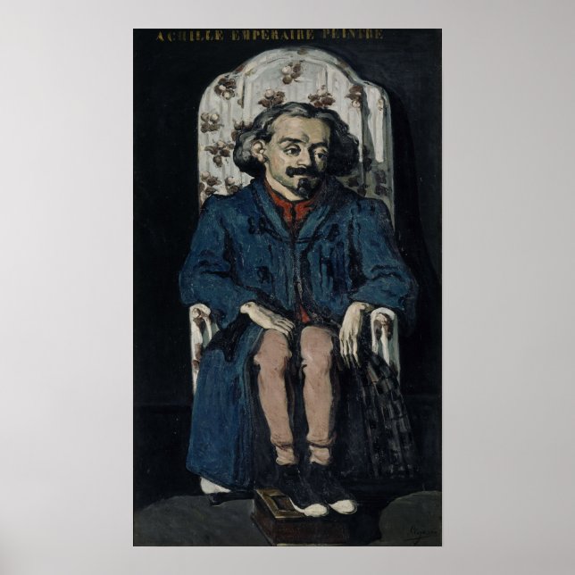 Cézanne - Achille Emperaire Poster (Vorne)