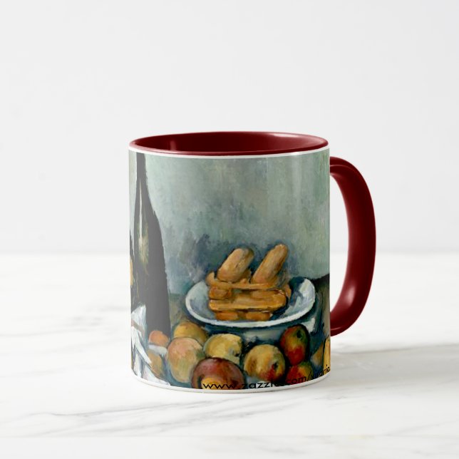 Cezanne - Äpfelkörbe Tasse (VorderseiteRechts)