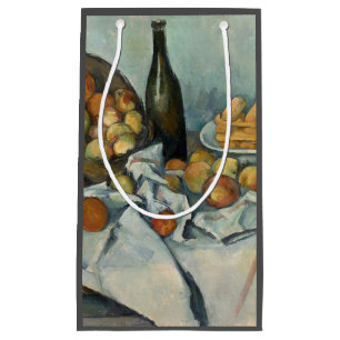 Cezanne Basket Apples Impressionismus Art Kleine Geschenktüte