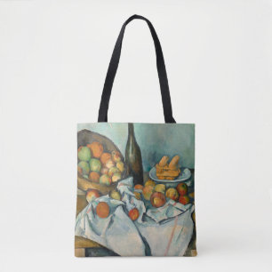 Cezanne Basket Apples Impressionismus Art Tasche