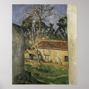 Cézanne - Bauernhof Poster
