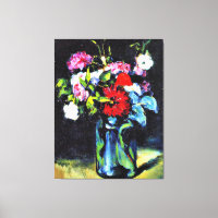 Cezanne - Blume in einer Vase, Kunstmalerei