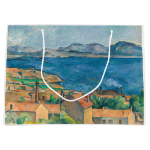 Cezanne - Bucht von Marseille, von L'Estaque aus g Große Geschenktüte