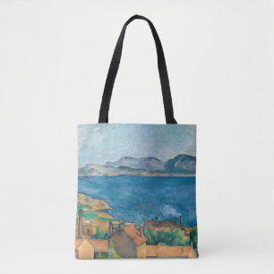 Cezanne - Bucht von Marseille, von L'Estaque aus g Tasche