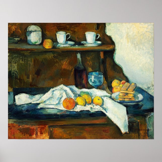 Cézanne - Das Buffet Poster (Vorne)