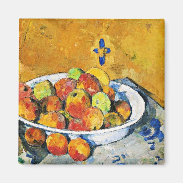 Cezanne - Das Tal der Äpfel Magnet (Vorne)