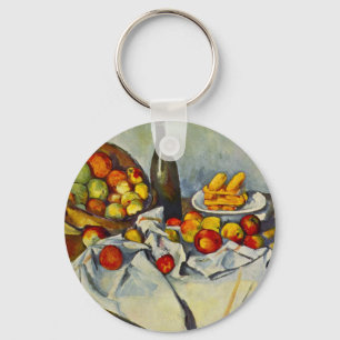 Cezanne der Korb der Apfel-Schlüsselkette Schlüsselanhänger