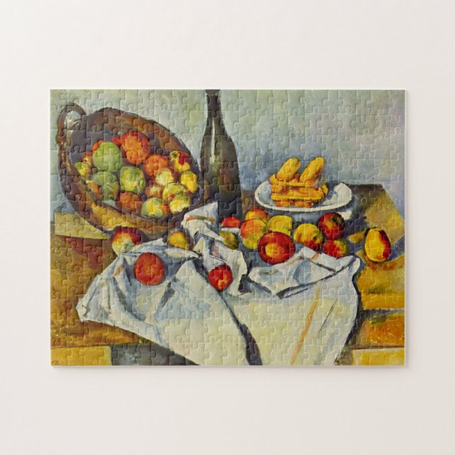 Cezanne der Korb des Apfelpuzzlespiels (Horizontal)