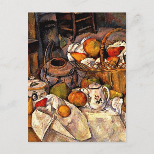 Cezanne - Der Küchentisch Postkarte (Vorderseite)