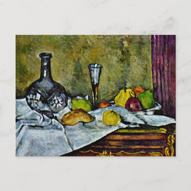 Cezanne - Dessert Postkarte (Vorderseite)