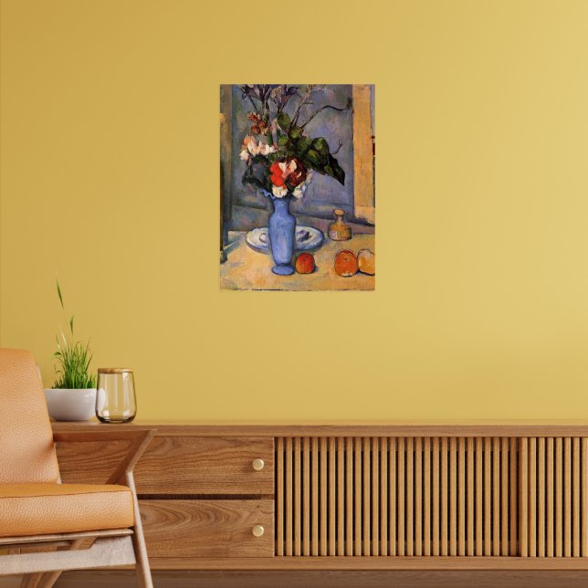 Cezanne - Die blaue Vase Poster (Wohnzimmer 2)