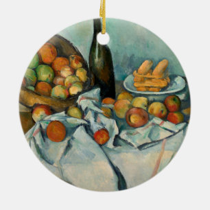 Cezanne Friut Apfel Impressionist Malerei Keramik Ornament