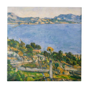 Cezanne - Golf von Marseille von L'Estaque aus ges Fliese
