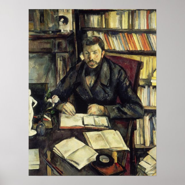 Cézanne - Gustave Geffroy Poster (Vorne)
