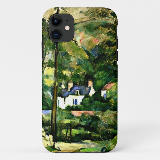 Cezanne - Häuser im Grün Case-Mate iPhone Hülle (Rückseite)