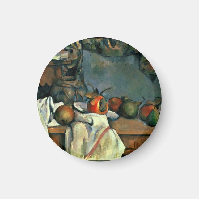 Cezanne - Ingwertopf mit Granatapfel Magnet (Vorne)