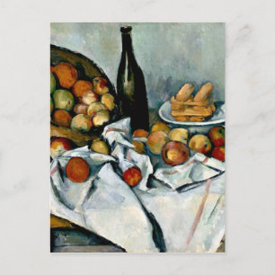 Cezanne - Korb mit Äpfeln Postkarte