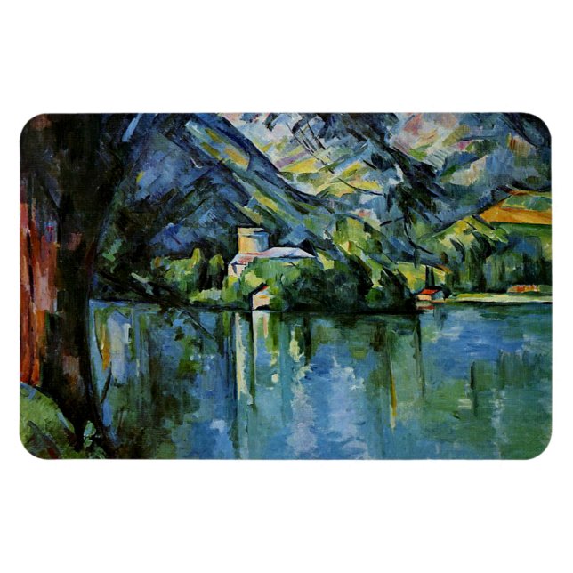 Cezanne - Lac d'Annecy Magnet (Horizontal)