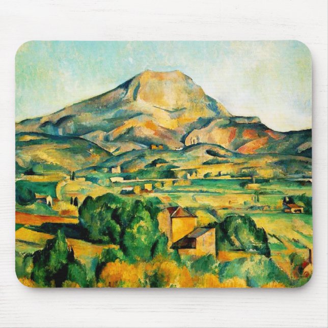 Cezanne Mont Sainte-Victoire Mouse Pad Mousepad (Vorne)