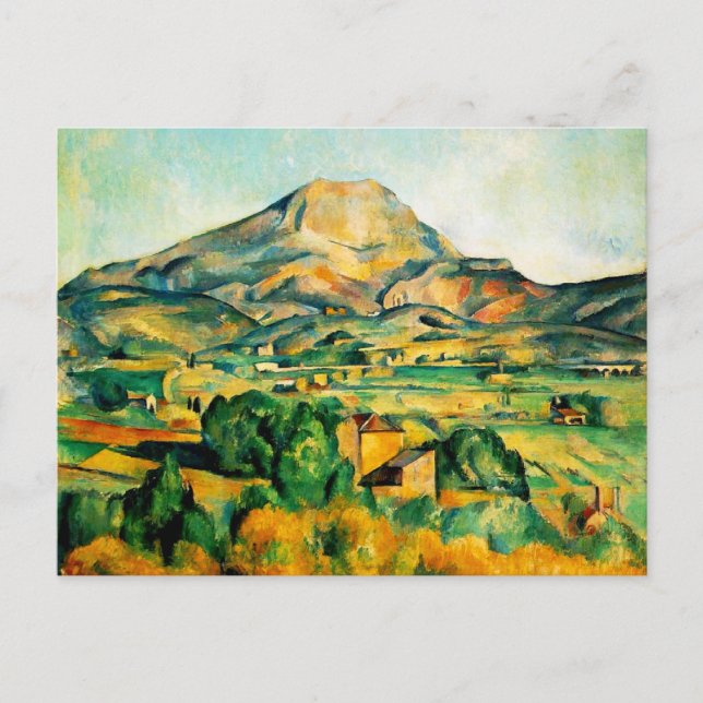 Cezanne Mont Sainte-Victoire Postcard Postkarte (Vorderseite)